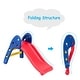 preview thumbnail 7 of 8, Costway 2 Step Children Folding Slide Plastic Fun Toy Up-down Suitable