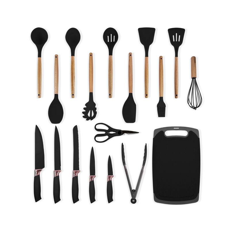 19-piece Non-stick Silicone Assorted Kitchen Utensil Set