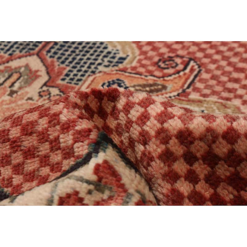 ECARPETGALLERY Hand-knotted Anatolian Vintage Red Wool Rug - 3'11 x 6'6