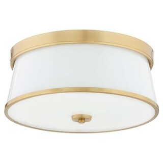 Quorum International 3203-16 Wallinger 3 Light 16" Wide Flush Mount
