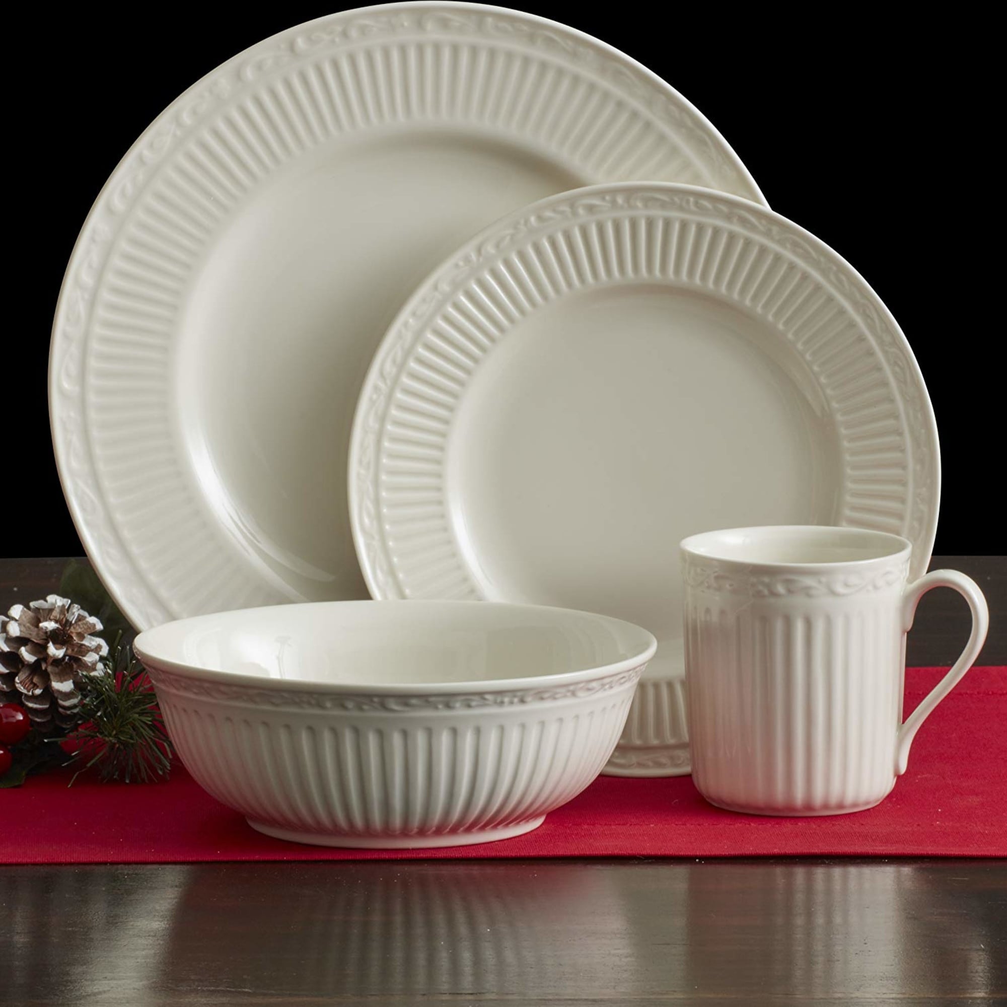 Mikasa Italian Countryside 16 Piece Dinnerware Set On Sale Bed Bath Beyond 38360489