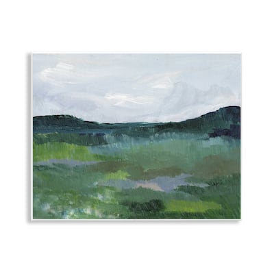 Stupell Brushed Tranquil Landscape Wall Plaque Art Design By Nikita Jariwala