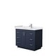 preview thumbnail 26 of 168, Miranda Single Vanity Set, Cultured Marble Top, No Mirror
