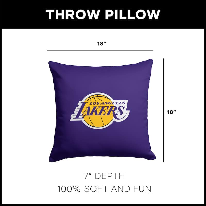 NBA Double Down 18 Inch Throw Pillow