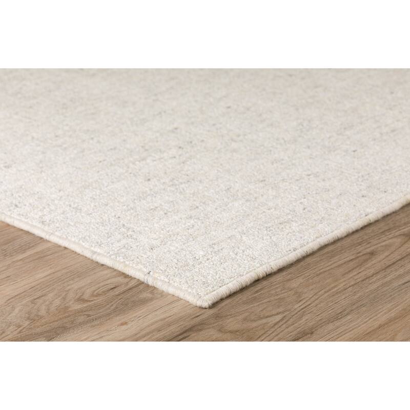 Addison Winslow Active Solid Wool and Viscose Area Rug