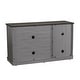 preview thumbnail 21 of 22, 48 in. Rustic Natural Wood TV Stand - Up to 55 in. TVs