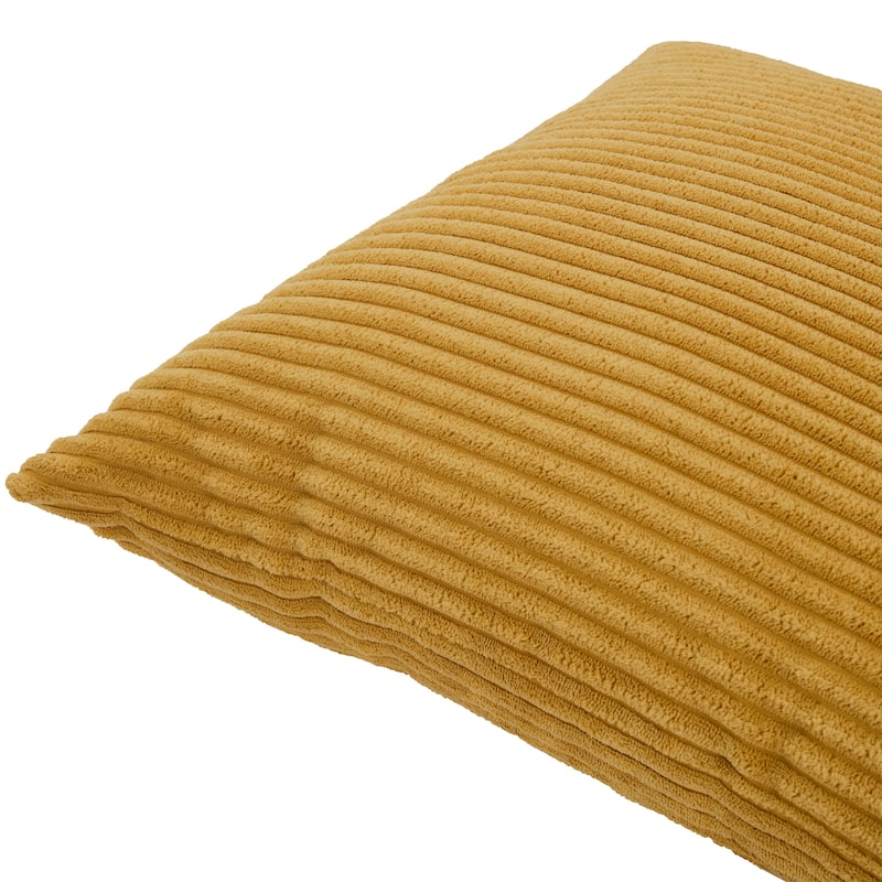 Set of 2 Modern Decorative Soft Corduroy Throw Pillows