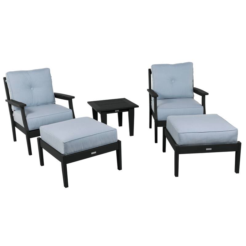 HIGHWOOD Lehigh 5-Piece Deep Seating Set - Bliss Dew