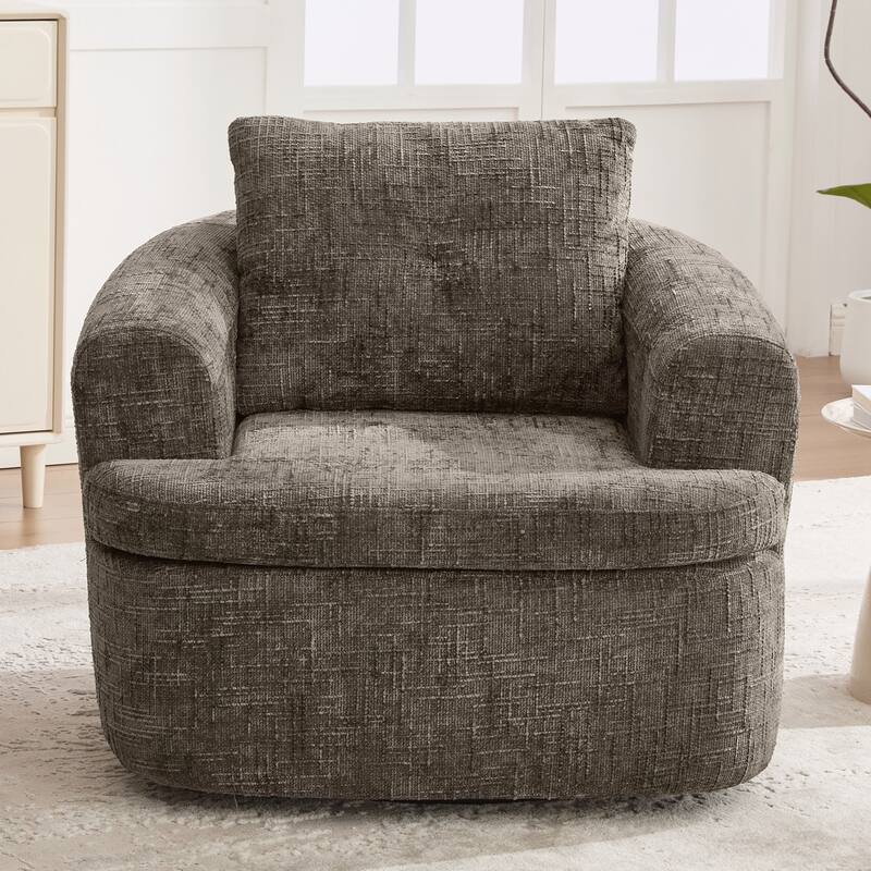 360° Swivel Sofa Chair Accent Barrel Chair for Living Room