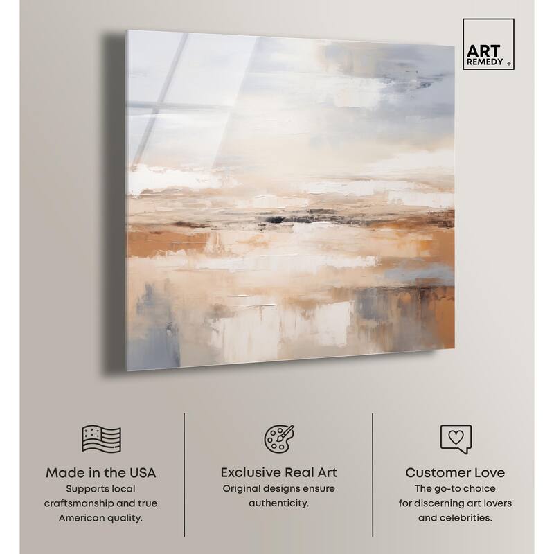 Coastal Calm Acrylic by Art Remedy, Ready to Hang