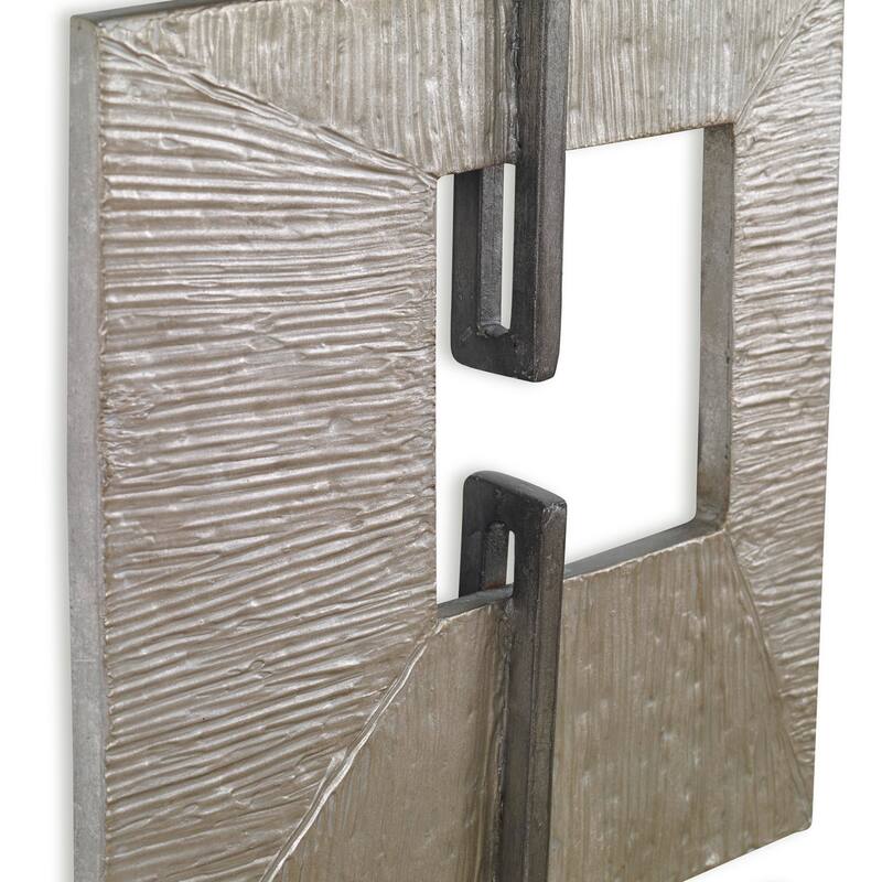 Linked Metal Wall Decor - 60.75" - Champagne Gold Finish