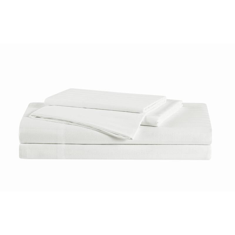 Royal Velvet Signature Dobby Stripe Sheet Set