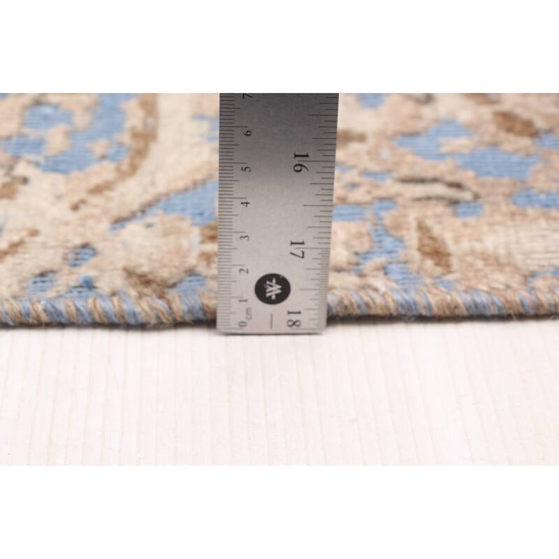 ECARPETGALLERY Hand-knotted Antalya Vintage Cream Wool Rug - 2'8 x 4'7