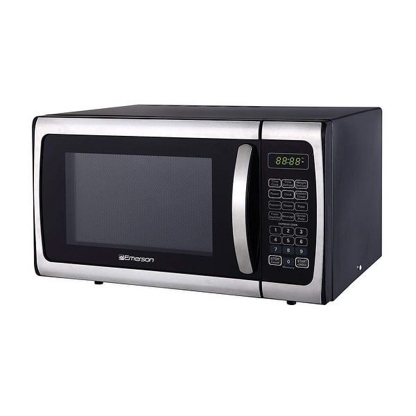 Emerson Retro 0.7 Cu ft, 700W Touch Control, Red Microwave Oven