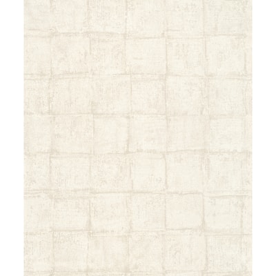 Galerie Wallcoverings Eden Collection Textured Tile Vinyl on Non-Woven Matte Wallpaper Roll