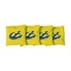 preview thumbnail 1 of 1, Maine Maritime Mariners Yellow Cornhole Bags All-Weather Resin Filled