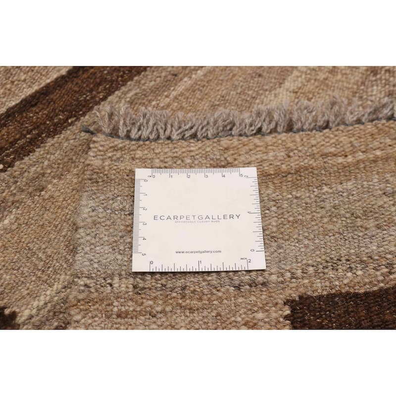 Sivas Tan Kilim 6'6" x 9'5" - 6'6 x 9'5
