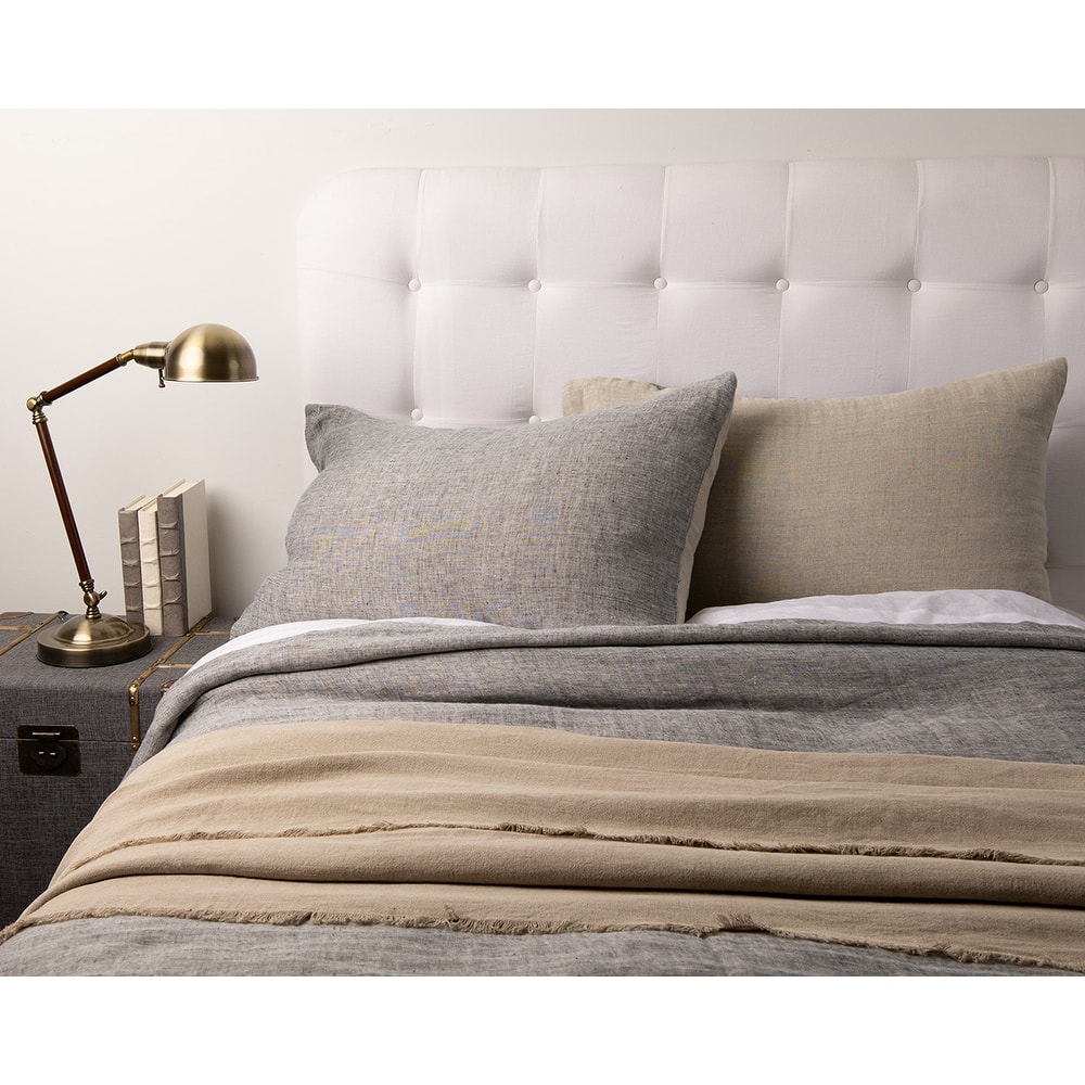 Rainier Linen Coverlet