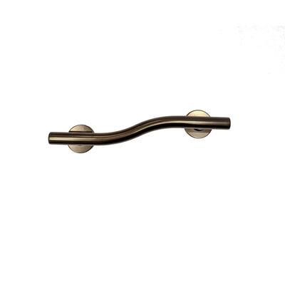 CSI Bathware 28" Left Hand Wave Design Grab Bar