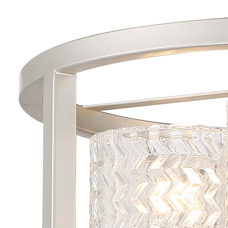 Moulins 3-light Modern Farmhouse Semi-Flush Mount Ceiling Lights with UL Certified - 15''