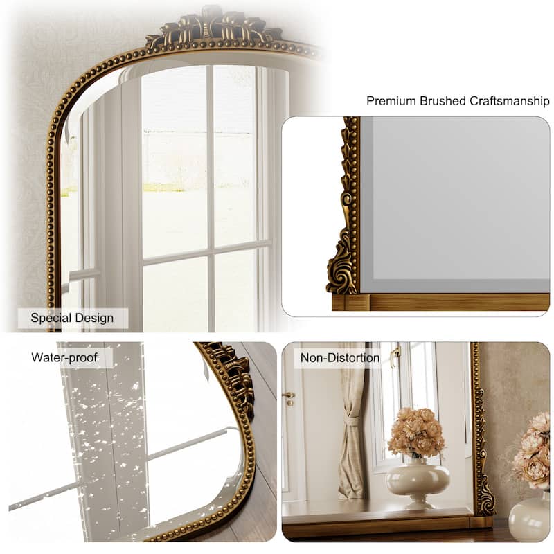 Arched Vanity Decor Mirror Wall-Mounted