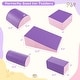 preview thumbnail 13 of 36, 5-Piece Kids Climb and Crawl Activity Playset - 15.5" x 8" x 8"