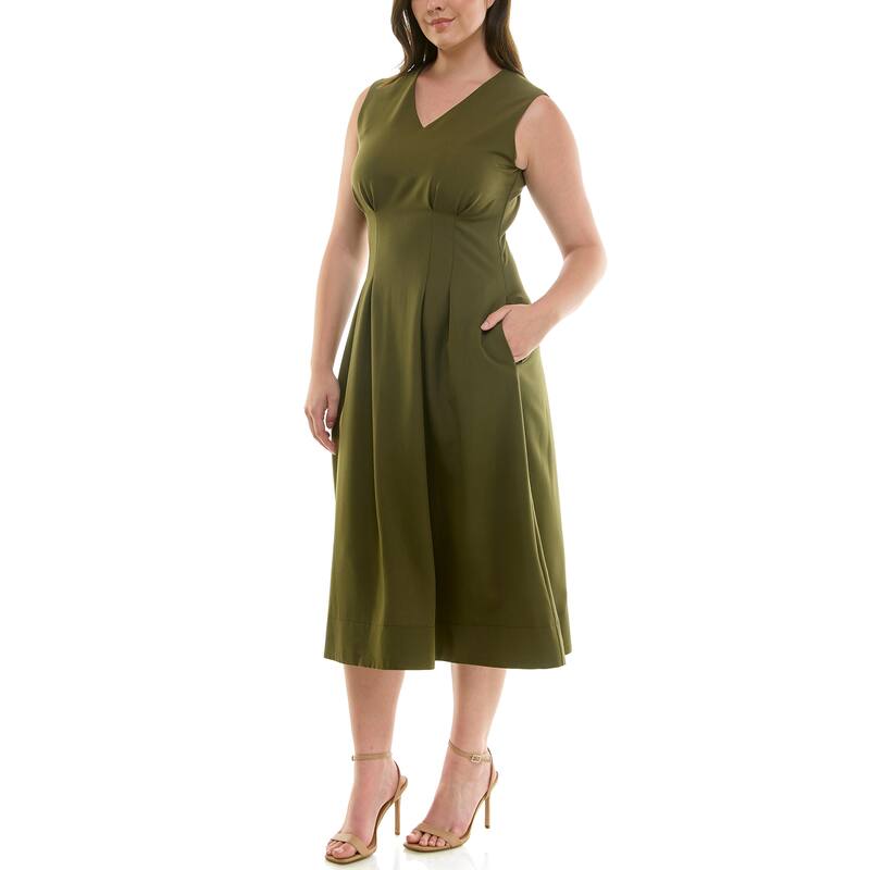 Nanette Lepore A-Line Midi Dress