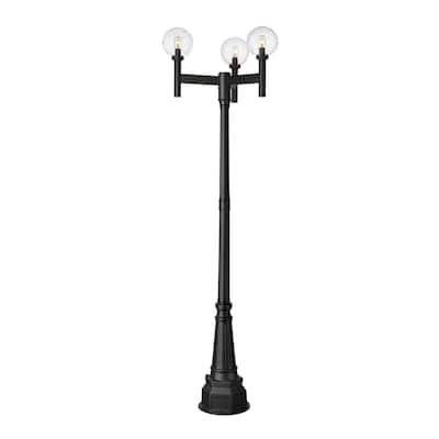 Z-Lite 599MP3-564P Laurent 3 Light 100" Tall Post Light