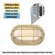 preview thumbnail 12 of 15, Westinghouse Lighting Traditional One-Light, 6-Watt LED Outdoor Exterior Wall Fixture - 1-Light