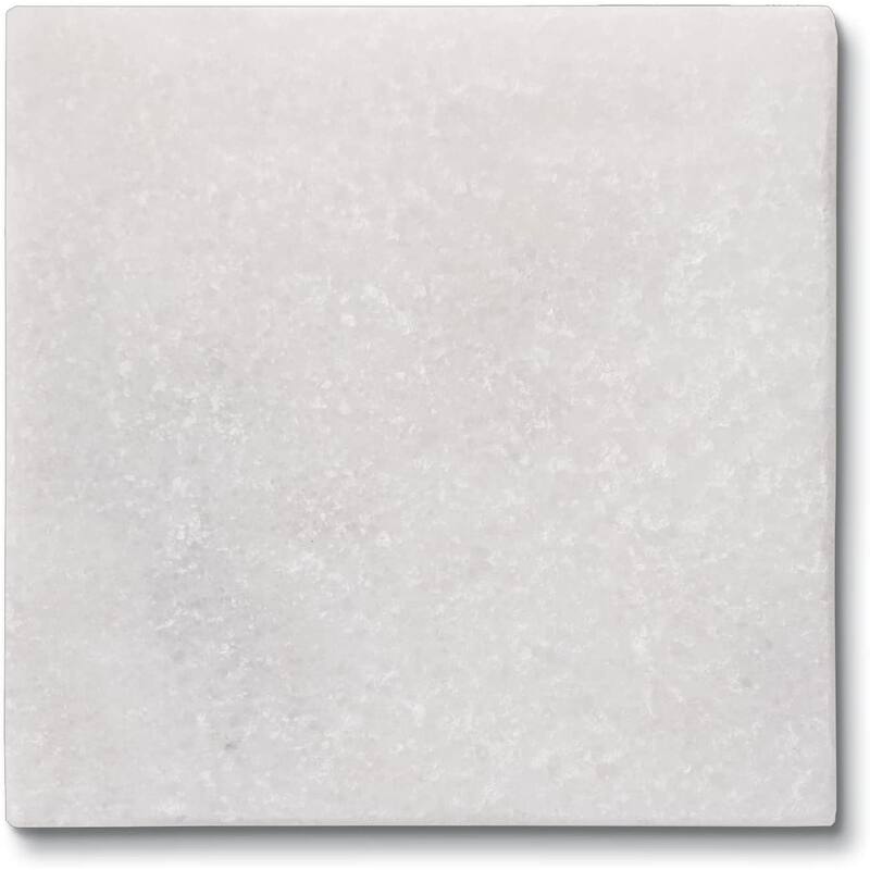 4 Pack Authentic Natural Marble Stone Cork Backed Coasters 4" x 4" x 0.43" Square Manufactured in The USA - Multi