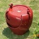 preview thumbnail 6 of 22, Glitzhome 20-Inch Red/ Blue Two Birds Embossed Pattern LED Ceramic Pot Fountain