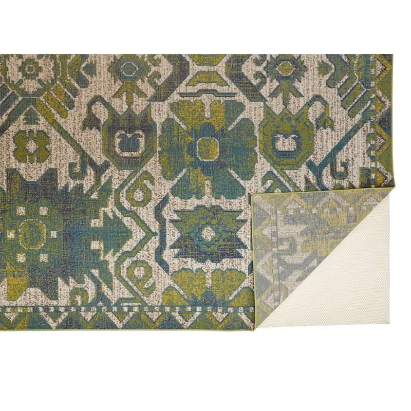 Hurst Modern Style Oriental Transitional Area Rug