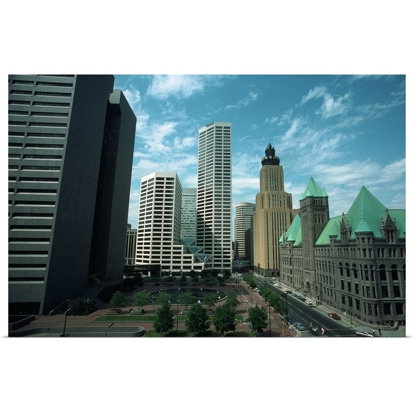 "Pillsbury Center, Minnesota" Poster Print