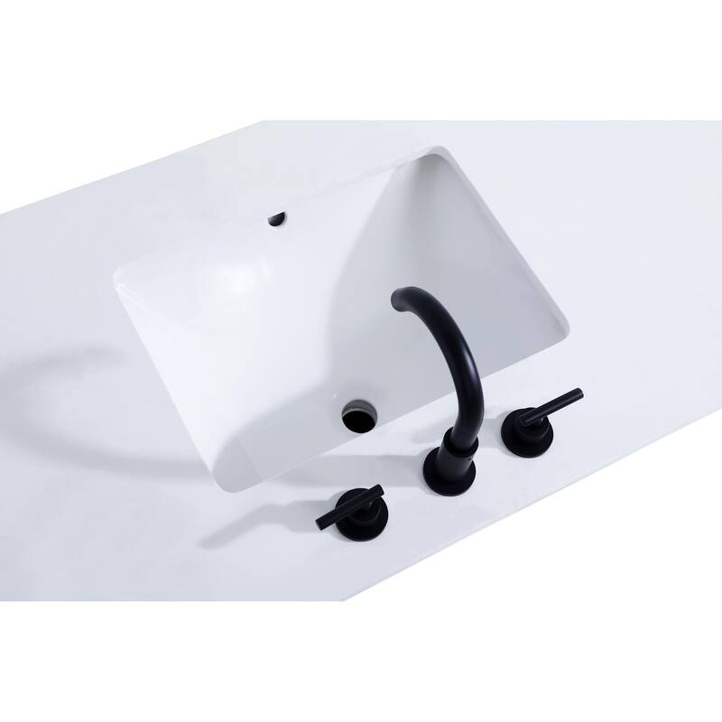 Elegant Lighting VF2866D Soma 66" Free Standing Double Basin Vanity
