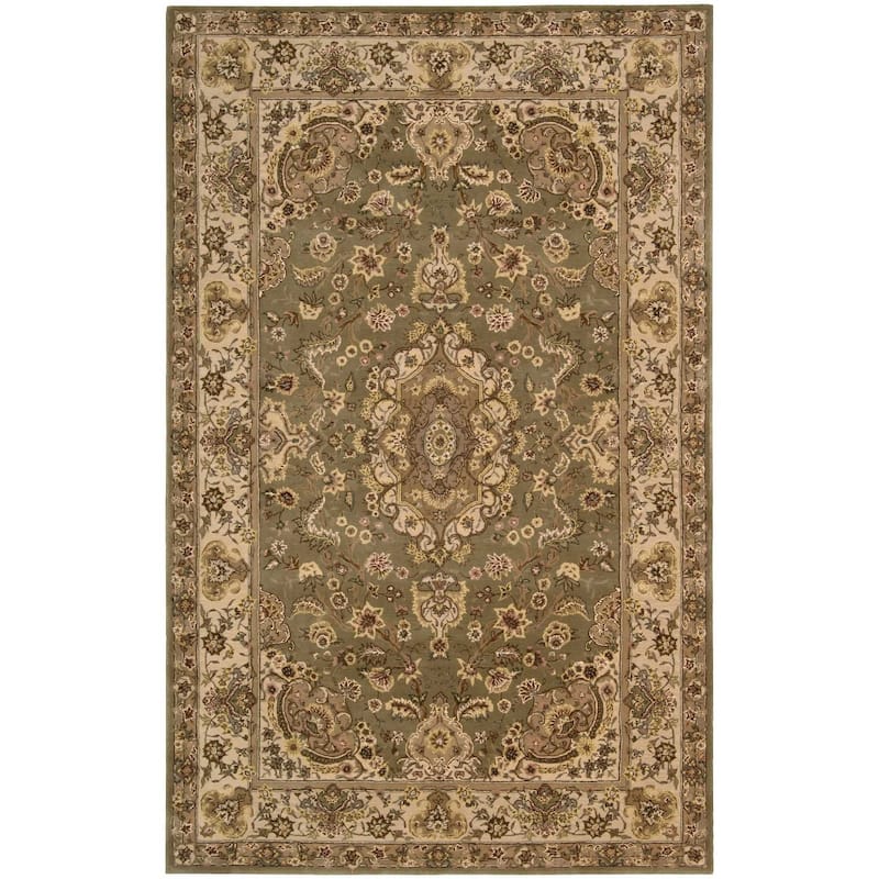 Nourison Hand-tufted Traditional Persian Wool Silk Area Rug