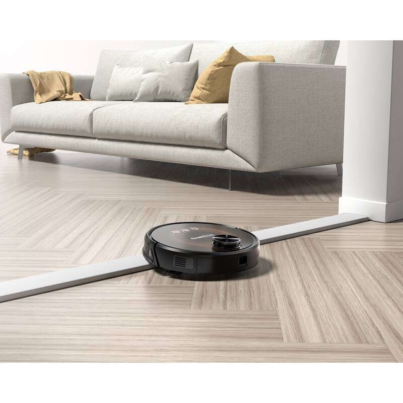 Anmytek LDS Navigation 2-in-1 Robot Vacuum Mop 2700 PA Max Suction Wi-Fi App for Pet Owners Larger Homes