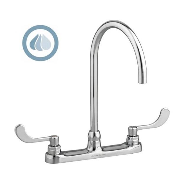 American Standard Monterrey Collection Top Mount Faucet with 8" GN - Polished Chrome - Polished Chrome