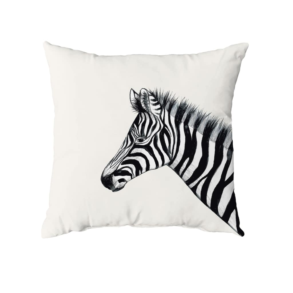 Zebra Throw Pillow
