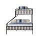 preview thumbnail 9 of 8, Twin XL/Queen Bunk Bed w/22+22 Slat System & Built-in Ladder