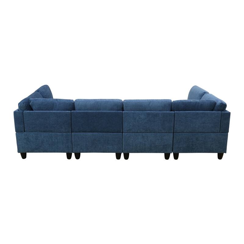 Convertible Modular Sofa Bed with Ergonomic Recline and Space-Saving Design