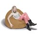 preview thumbnail 35 of 75, Jaxx 4 ft Cocoon Kids Bean Bag Chair and Crash Pad