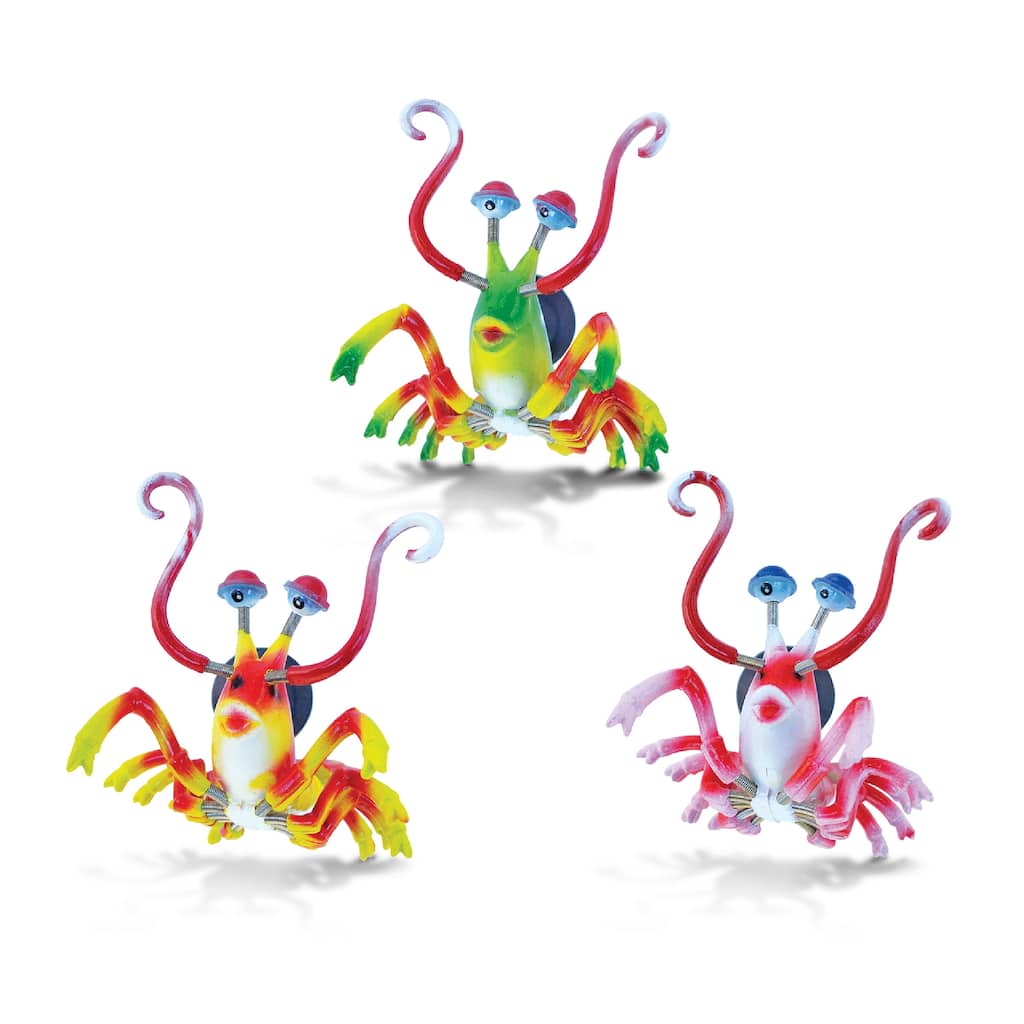 CoTa Global Shrimp Refrigerator Bobble Magnets Set of 3