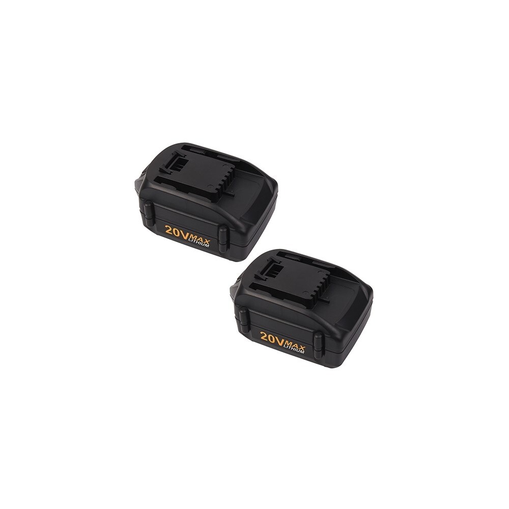 Shop 20v 4 0ah Battery For Worx Wa3578 Wa3520 Wa3525 Wa3575 Wg151 Wg155 2 Pack On Sale Overstock 28787870