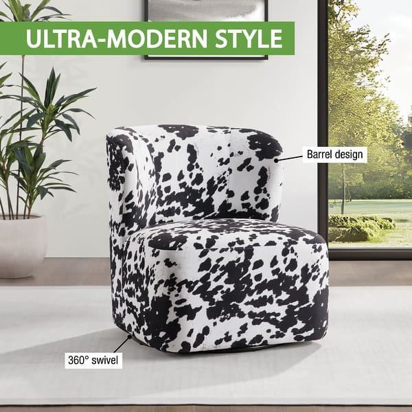dimension image slide 3 of 7, Lucia Swivel Chair