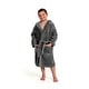 preview thumbnail 11 of 19, Sweet Kids 100% Polyester SUPER PLUSH Double Brushed Hooded Bathrobe - CHRISTMAS TREE