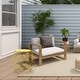 preview thumbnail 16 of 15, Adeco Accents Geometric Iron Side Table