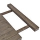 preview thumbnail 20 of 20, Kasey Reclaimed Pine Extension 84"-114" Dining Table by Kosas Home