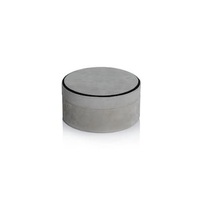 Arden Suede Leather Decorative Box