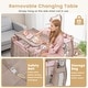 preview thumbnail 8 of 22, 3-in-1 Baby Playard with Bassinet, Changing Table Music Toy Included Carry Bag for Newborn to Toddler
