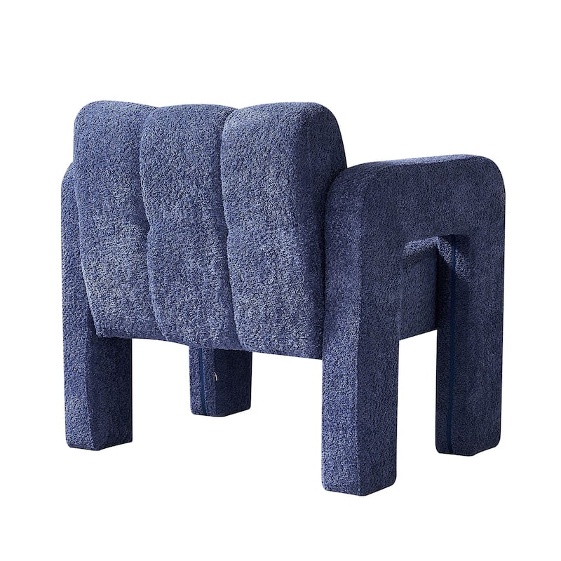 31.10" Wide Boucle Upholstered Accent Chair for Living Room